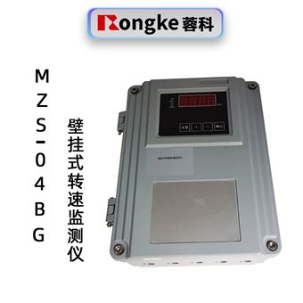 蓉科MZS-04BG壁挂式智能转速监测仪表